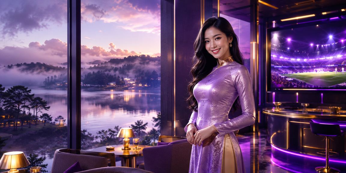 Người dùng tại Đà Lạt mặc áo dài đặt cược bóng đá và nhận giải thưởng trực tuyến
