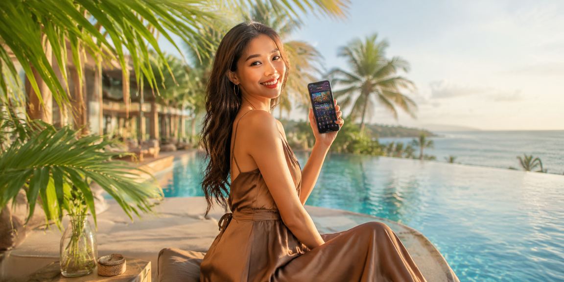 Người dùng tại Đà Lạt thưởng thức cà phê và đặt cược thể thao trên app a5i
